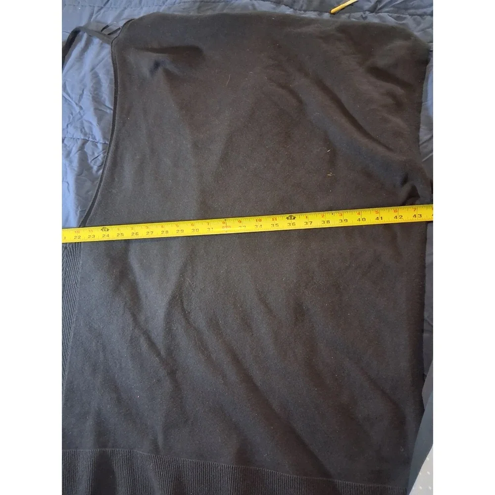 Lululemon Pranayama Scarf Wrap Black Nimbus Wool Poncho‎ Shawl One Size O/S